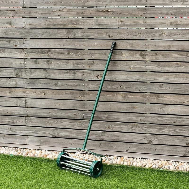 🌿 T-Griff Gartenhacke / Belüfter – Robuster Eisen-Unkrautstecher für Rasen & Beet – Ergonomischer Handvertikutierer mit rutschfestem Griff