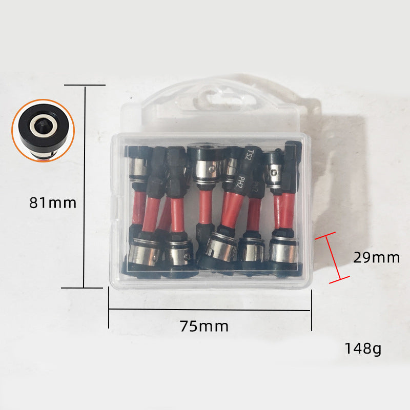 Einstellbarer Tiefenanschlag PH2 Schraubendreher-Bit-Set