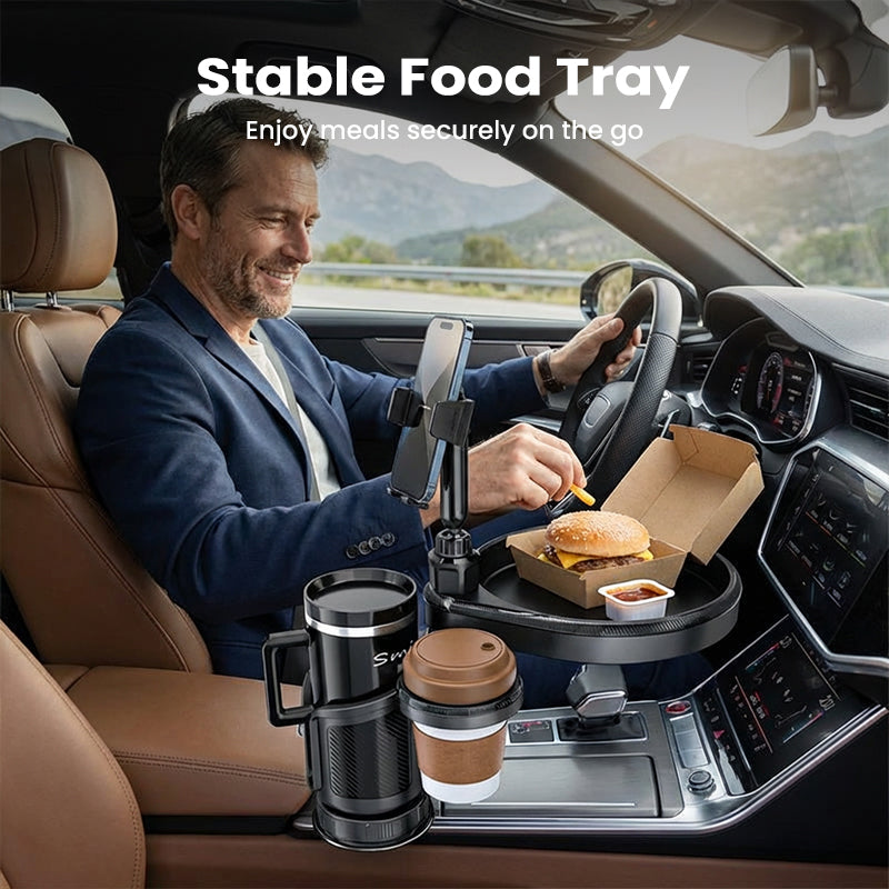 4-in-1 Drehbarer Getränkehalter-Expander fürs Auto