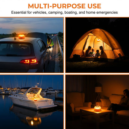 LED-Magnet-Warnleuchte für Notfälle