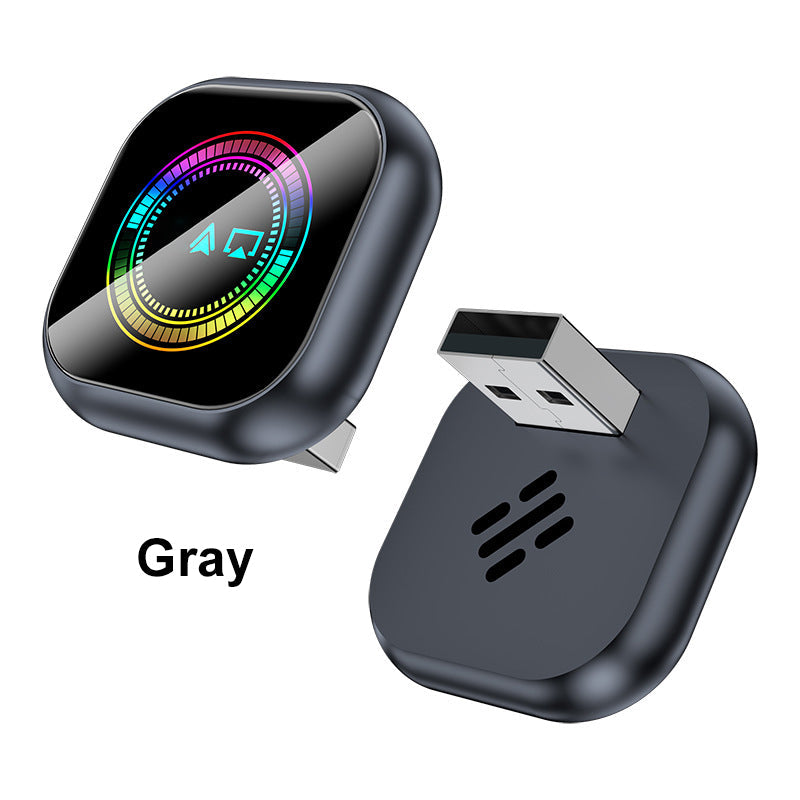 Kabelloser Auto-Adapter mit RGB-Licht