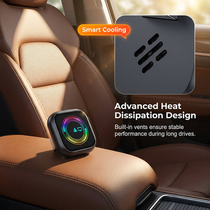Kabelloser Auto-Adapter mit RGB-Licht