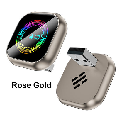 Kabelloser Auto-Adapter mit RGB-Licht