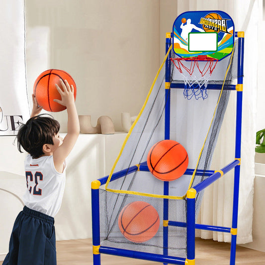Indoor-Basketball-Arcade-Spiel für Kinder mit 4 Bällen
