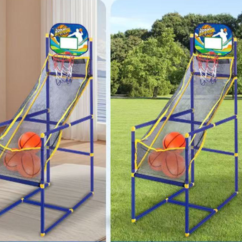 Indoor-Basketball-Arcade-Spiel für Kinder mit 4 Bällen