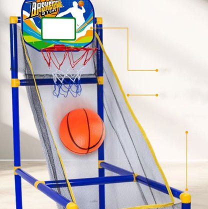 Indoor-Basketball-Arcade-Spiel für Kinder mit 4 Bällen