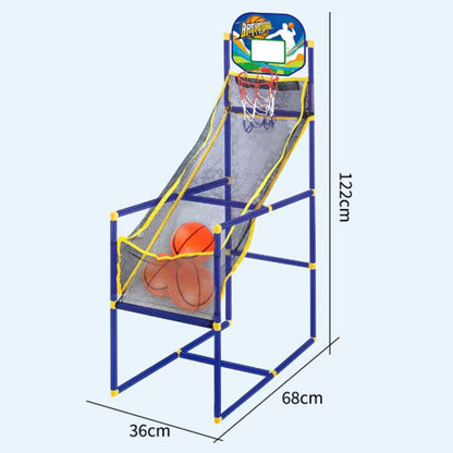 Indoor-Basketball-Arcade-Spiel für Kinder mit 4 Bällen