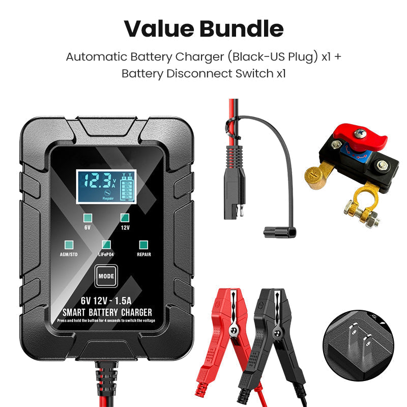 ⏰🔥Zeitlich begrenztes Angebot -50% ⚡ Automatisches Ladegerät – Schnell, sicher und zuverlässig 🔋