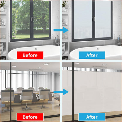 Mattes mattiertes transluzentes Glas Beschichtung