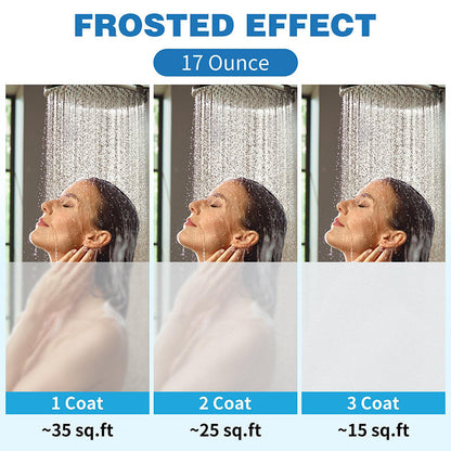 Mattes mattiertes transluzentes Glas Beschichtung