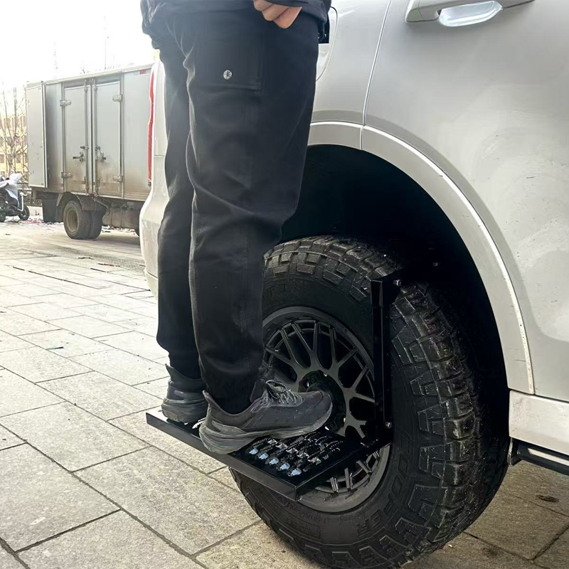 🚗🪜 Reifen-Trittstufe für Auto – Robuste Einstiegshilfe, Ideal für SUV & Offroad
