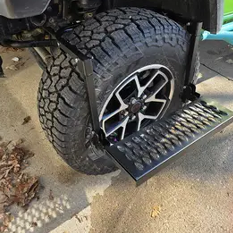 🚗🪜 Reifen-Trittstufe für Auto – Robuste Einstiegshilfe, Ideal für SUV & Offroad