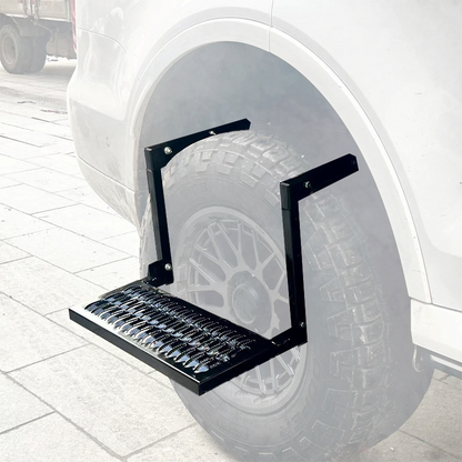 🚗🪜 Reifen-Trittstufe für Auto – Robuste Einstiegshilfe, Ideal für SUV & Offroad