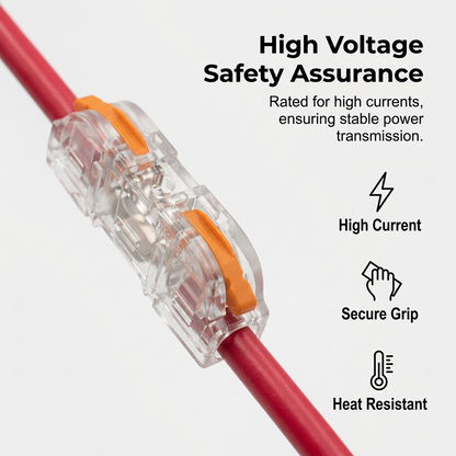 ⚡ 50% RABATT AUF LÖTFREIE KLEMMVERBINDER! ✨ Werkzeuglose Installation & sichere Kupfer-Verbindung für alle Kabeltypen 🔌