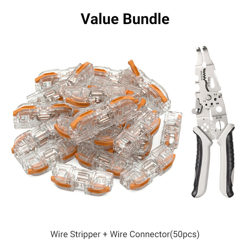 ⚡ 50% RABATT AUF LÖTFREIE KLEMMVERBINDER! ✨ Werkzeuglose Installation & sichere Kupfer-Verbindung für alle Kabeltypen 🔌