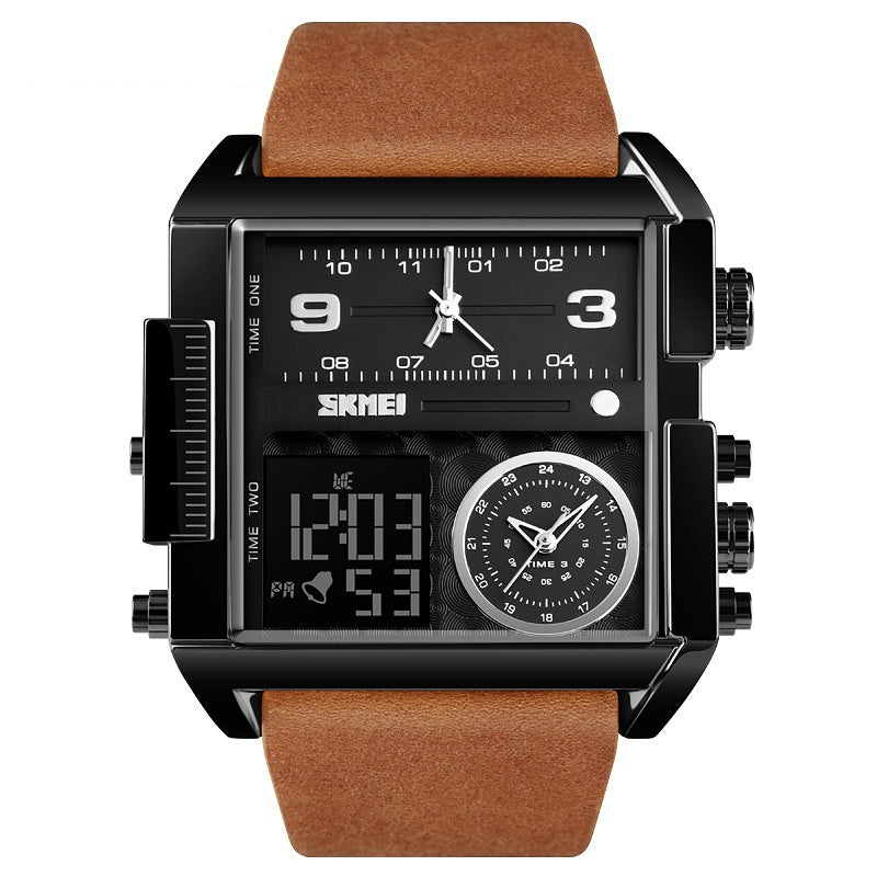 ⌚ 60% Rabatt! ✨Multifunktionale wasserdichte Sportuhr mit großem Zifferblatt