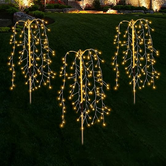 🎆☀️Solar-Bodenlampe als Feuerwerk – dekorativ & wetterfest – perfekt für Garten & Wege