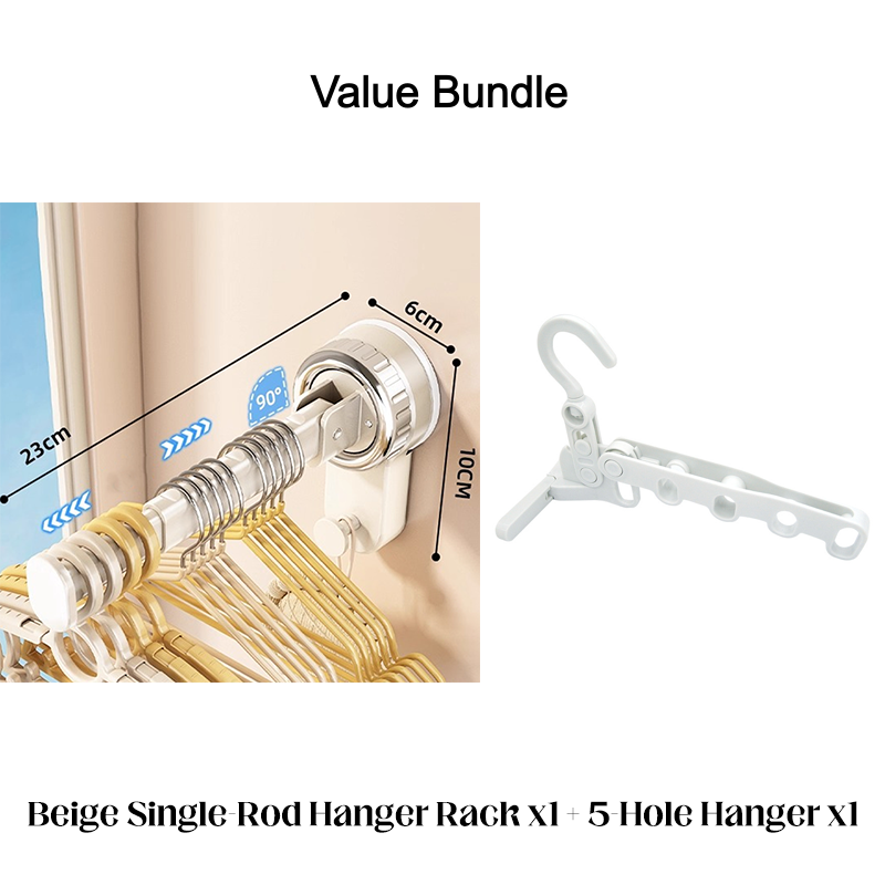 🧺 50% RABATT! 🛠️ Klappbarer teleskopischer Saugnapf-Wäscheständer – Platzsparend, stabil & einfach zu montieren – Ideal für kleine Wohnungen, Bad & Balkon ✨