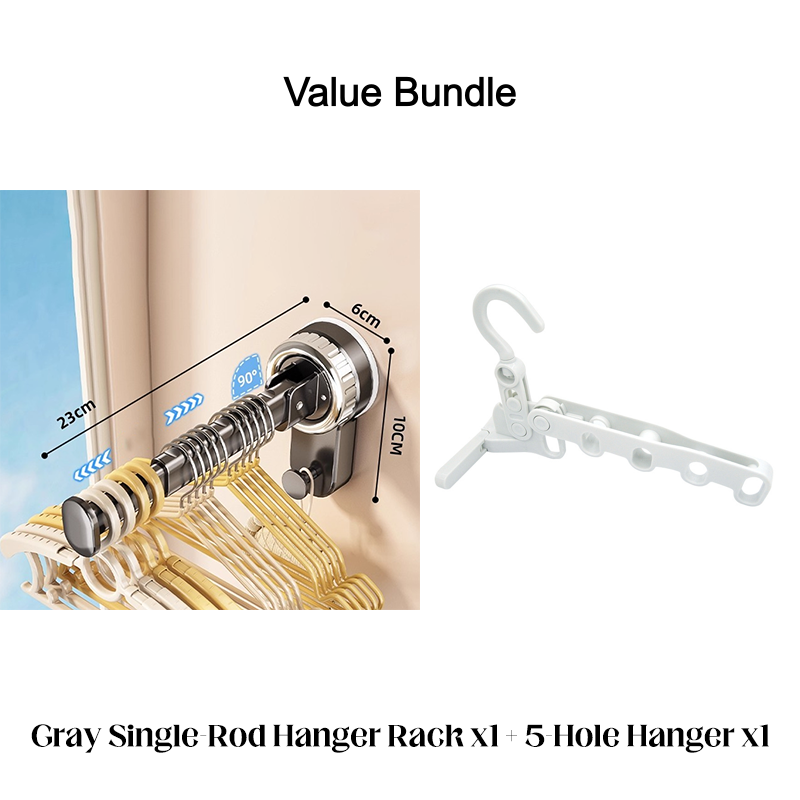 🧺 50% RABATT! 🛠️ Klappbarer teleskopischer Saugnapf-Wäscheständer – Platzsparend, stabil & einfach zu montieren – Ideal für kleine Wohnungen, Bad & Balkon ✨