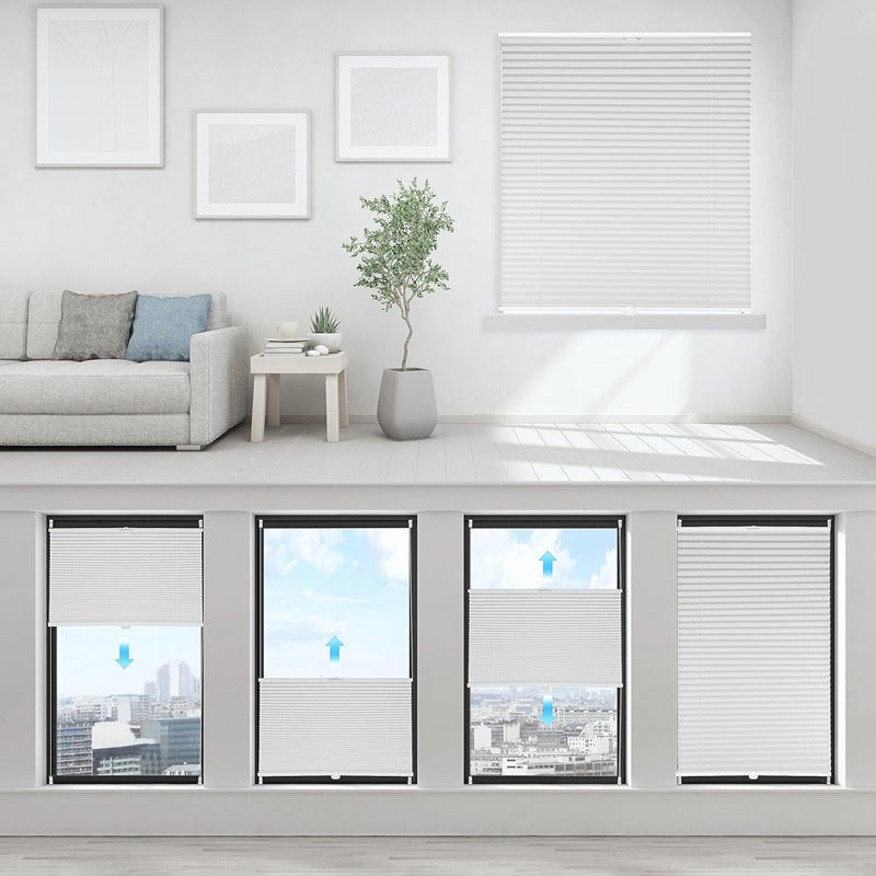 ✨🪟 Plissee mit Ober- und Unterzug – Flexibler Sicht- & Sonnenschutz