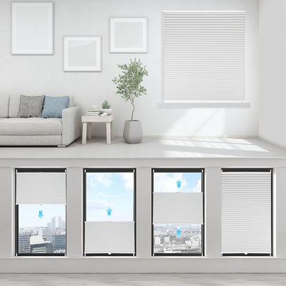 ✨🪟 Plissee mit Ober- und Unterzug – Flexibler Sicht- & Sonnenschutz