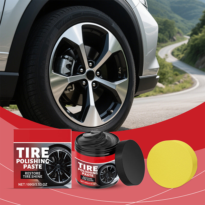 🚗 KAUFE 1 ERHALTE 1 GRATIS! ✨ Felgenpflegebalsam mit Schwammapplikator – Reinigt & Schützt, Verleiht Lang anhaltenden Glanz & Einfache Anwendung 🛞