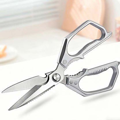 ✂️ Multifunktionale Küchenschere – Edelstahl, scharfe Klingen, ergonomische Griffe.