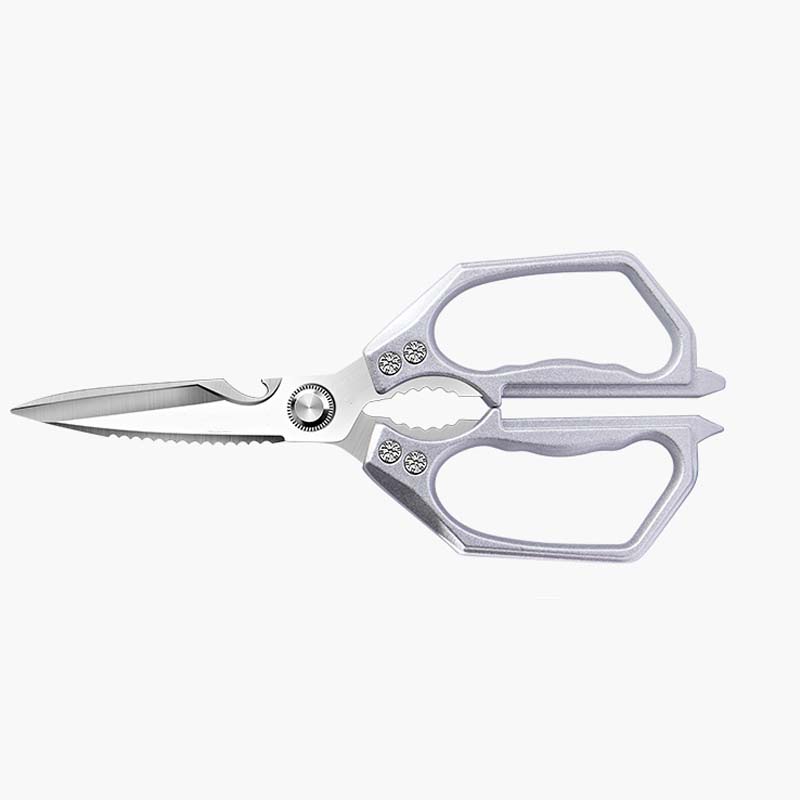 ✂️ Multifunktionale Küchenschere – Edelstahl, scharfe Klingen, ergonomische Griffe.