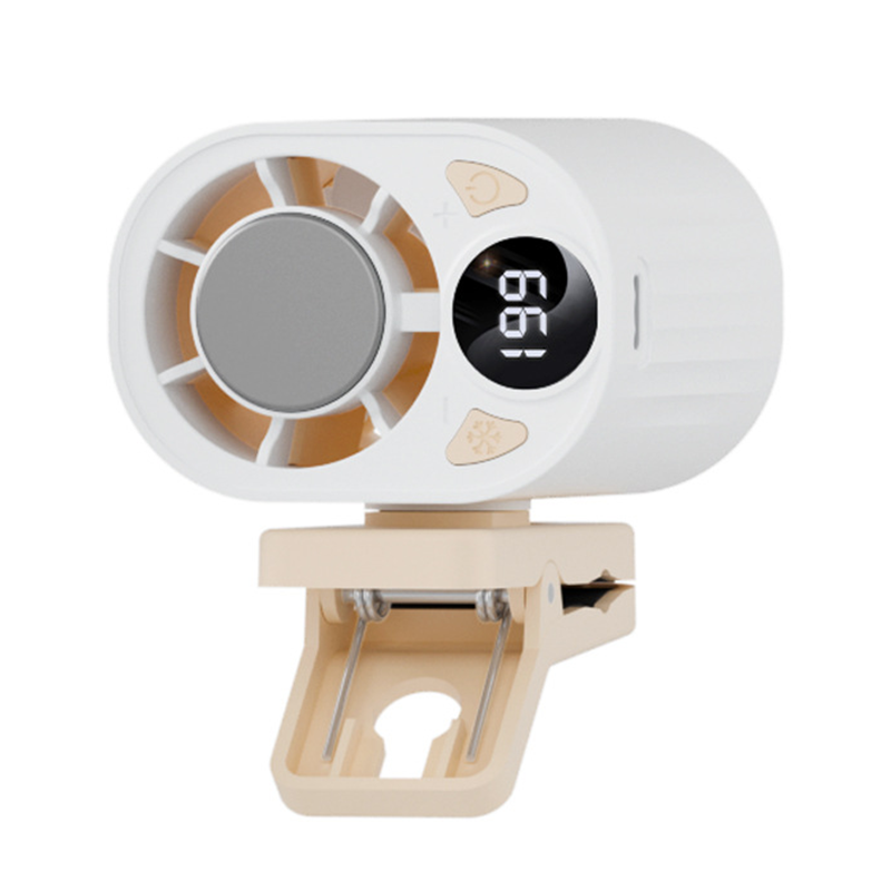 🌀 50% RABATT! 🎉 Wiederaufladbarer Clip-On-Luftkühler für den Außenbereich,Verdunstungskühlung, 3 Geschwindigkeiten & leiser Betrieb