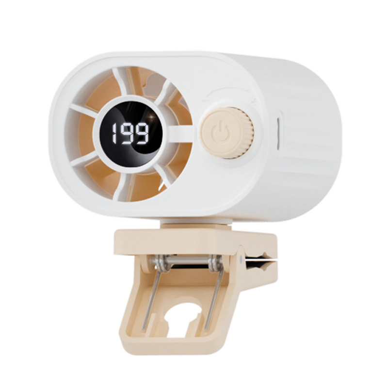 🌀 50% RABATT! 🎉 Wiederaufladbarer Clip-On-Luftkühler für den Außenbereich,Verdunstungskühlung, 3 Geschwindigkeiten & leiser Betrieb