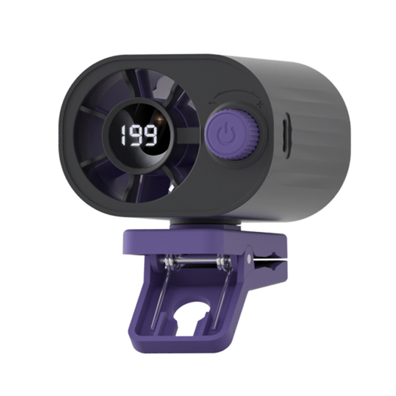 🌀 50% RABATT! 🎉 Wiederaufladbarer Clip-On-Luftkühler für den Außenbereich,Verdunstungskühlung, 3 Geschwindigkeiten & leiser Betrieb