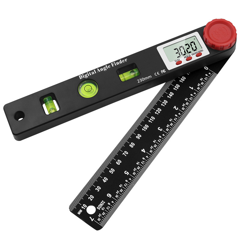 4-in-1 Digitaler Winkelmesser mit Wasserwaage