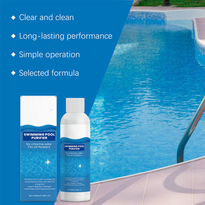 💧 Kristallklares Wasser ohne Aufwand – kein Grün mehr, nur Natur! ✨🏊‍♂️