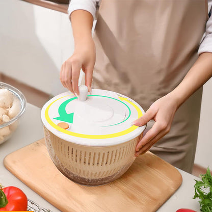 9-in-1 Salatschleuder & Gemüseschneider – große Kapazität, vielseitig & platzsparend – ideal für Salate, Obst & Gemüse🥗🔪