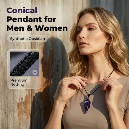 💎 54% RABATT! ✨ Konischer Anhänger für Männer & Frauen – Minimalistisches Design, Hypoallergenes Metall & Perfekt Für Den Täglichen Gebrauch Oder Als Geschenk 🎁