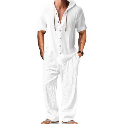 👕🔥 BEFRISTETES ANGEBOT! Freizeit-Set für Herren: Kapuzenshirt & Hose – Bequem, lässig & perfekt für Alltag, Freizeit & entspannte Tage ✨
