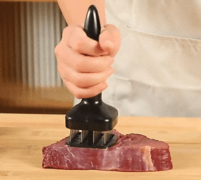 🔥Edelstahl Fleischstecher – Schnell & Einfach für Steak, Schweinefleisch & Marinaden