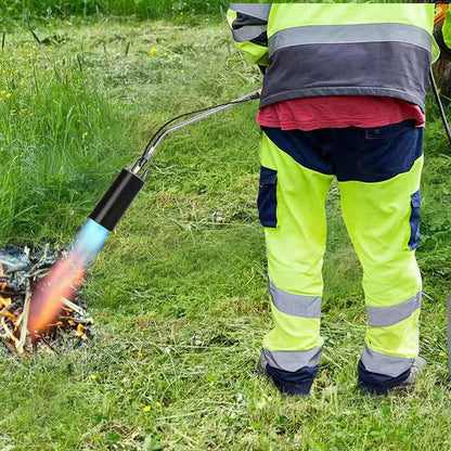 Leistungsstarker Unkrautbrenner mit Propangas für den Garten