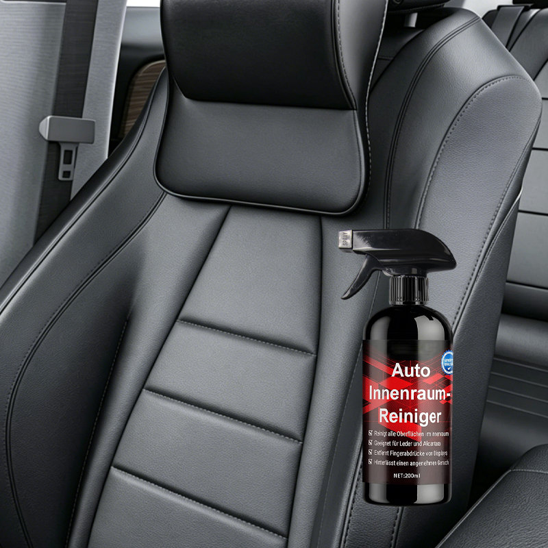 Universeller Innenraumreiniger für Autos – Spray für Polster, Kunststoff & Leder – entfernt Schmutz & Flecken – ideal für die regelmäßige Fahrzeugpflege