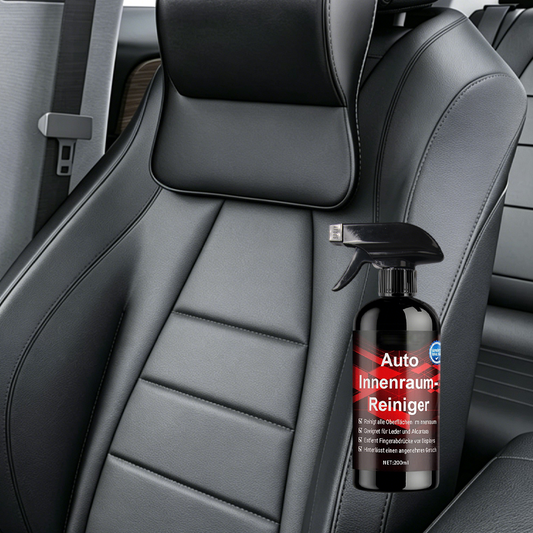 🚗 Mehrzweck-Reinigungsspray für Fahrzeuginnenräume –  Spray für Polster, Kunststoff & Leder – entfernt Schmutz & Flecken ✨
