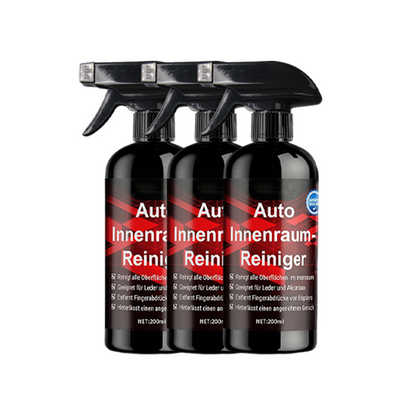 Universeller Innenraumreiniger für Autos – Spray für Polster, Kunststoff & Leder – entfernt Schmutz & Flecken – ideal für die regelmäßige Fahrzeugpflege