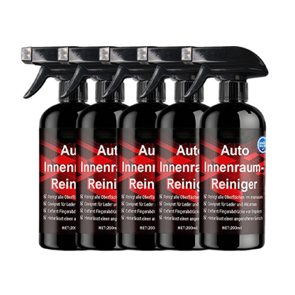 Universeller Innenraumreiniger für Autos – Spray für Polster, Kunststoff & Leder – entfernt Schmutz & Flecken – ideal für die regelmäßige Fahrzeugpflege
