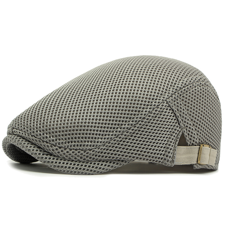 🧢 JETZT 50% RABATT! 🌿 Atmungsaktive Schiebermütze mit verstellbarem Riemen – Netzstoff, klassischer Ivy-Stil & integriertes Schweißband – ganztäglicher Komfort ✨