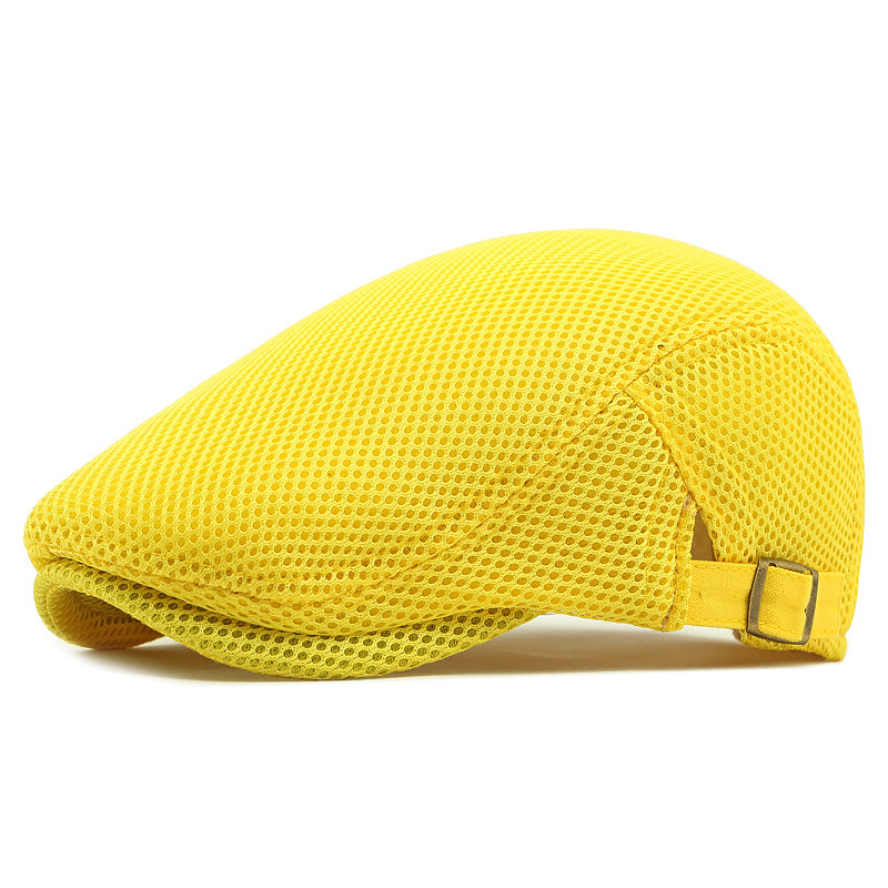 🧢 JETZT 50% RABATT! 🌿 Atmungsaktive Schiebermütze mit verstellbarem Riemen – Netzstoff, klassischer Ivy-Stil & integriertes Schweißband – ganztäglicher Komfort ✨