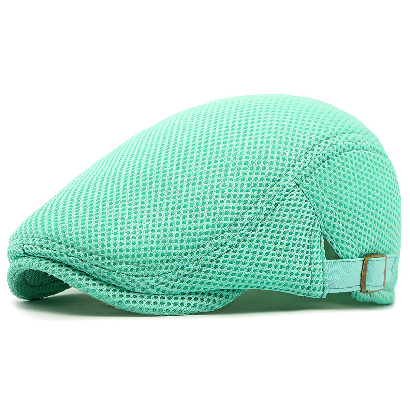 🧢 JETZT 50% RABATT! 🌿 Atmungsaktive Schiebermütze mit verstellbarem Riemen – Netzstoff, klassischer Ivy-Stil & integriertes Schweißband – ganztäglicher Komfort ✨