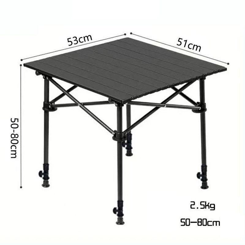 🏕️⏰【Letzte 1 Tage –50% RABATT+Versandkostenfrei! ]🧺 Outdoor Campingtisch – Tragbar, Platzsparend Zusammenklappbar & Inklusive Tragetasche Für Einfachen Transport 🏞️