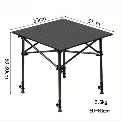 🏕️⏰【Letzte 1 Tage –50% RABATT+Versandkostenfrei! ]🧺 Outdoor Campingtisch – Tragbar, Platzsparend Zusammenklappbar & Inklusive Tragetasche Für Einfachen Transport 🏞️