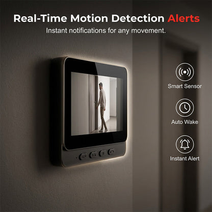 🚪📺 50% RABATT! Intelligente Video-Türklingel mit 4,3-Zoll-Display – WLAN, Nachtsicht & Zwei-Wege-Audio für maximale Sicherheit ✨