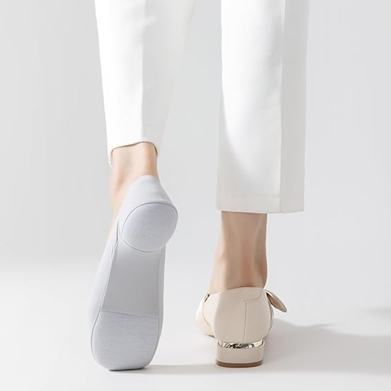 Atmungsaktive Sneakersocken für Damen – 5 Paar, niedriger Schnitt, gepolstert & bequem – ideal für Alltag, Sport & flache Schuhe