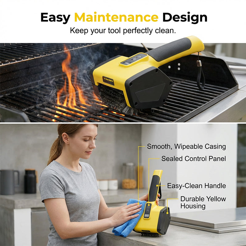 Elektrische Grillreinigungsbürste für BBQ-Grill